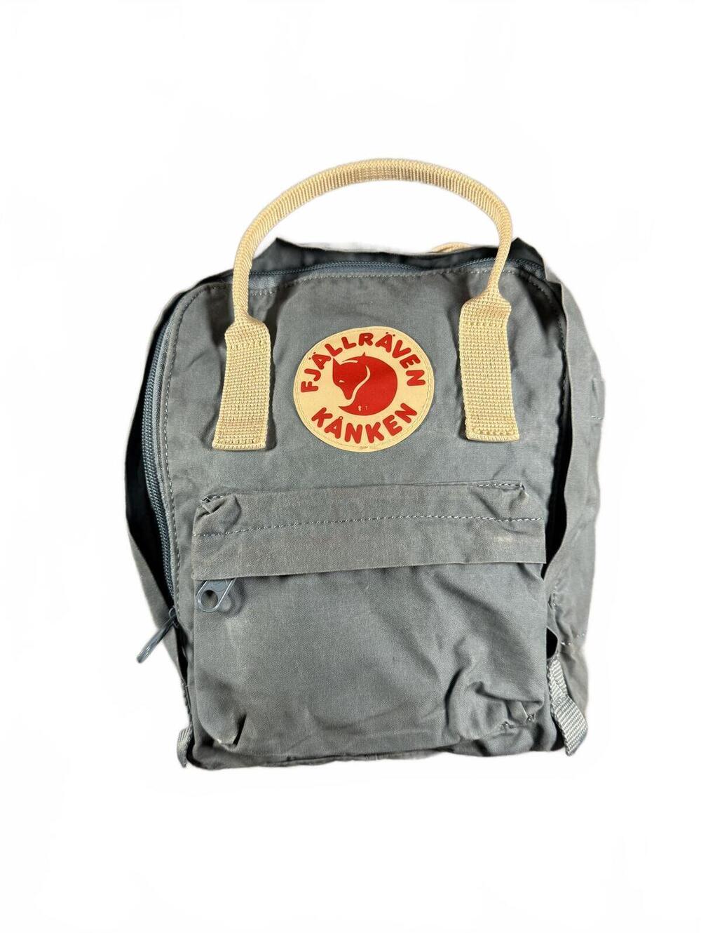 Fjallraven Kanken Mini Backpack Blue Classic Canvas Small Backpack